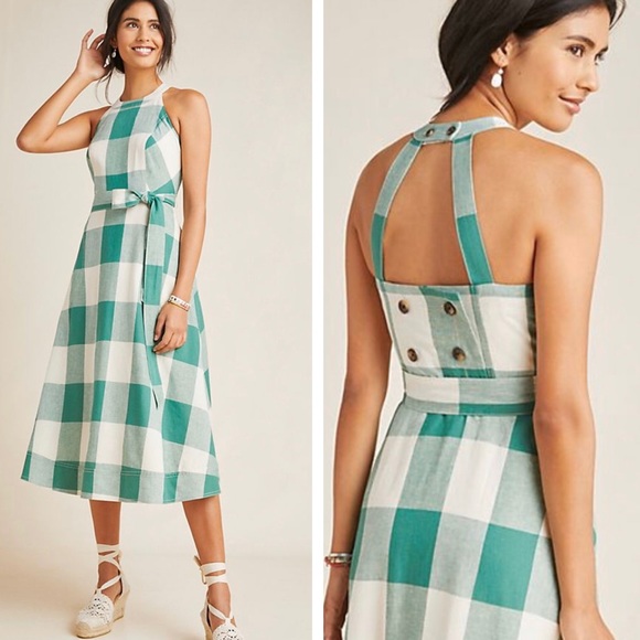 Anthropologie Dresses & Skirts - NWT Anthro Maeve Greta Gingham Dress Size 4